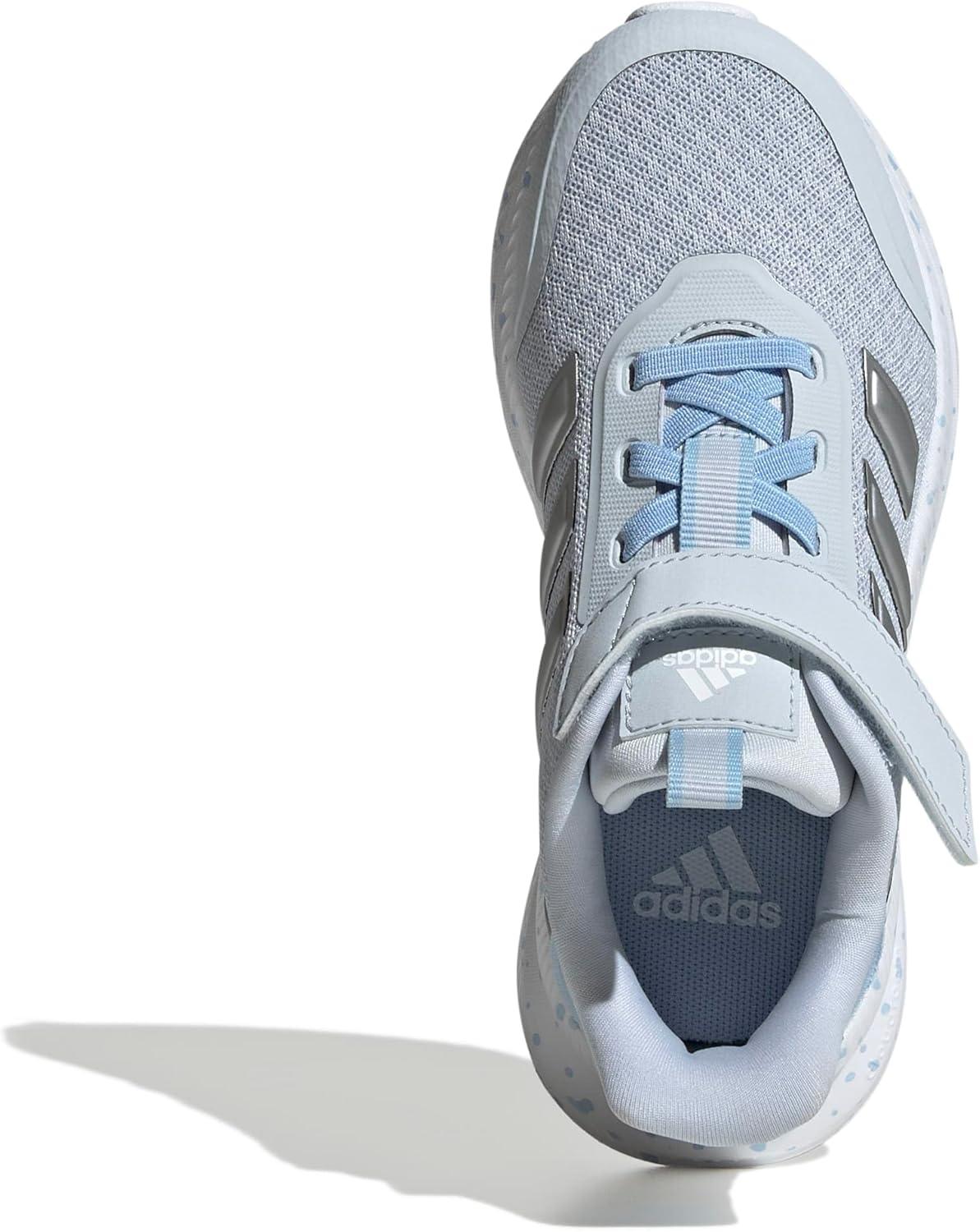 image:imageAdidas BabyGirls XPLR Path Elastic Lace amp StrapHalo BlueSilver MetallicBlue