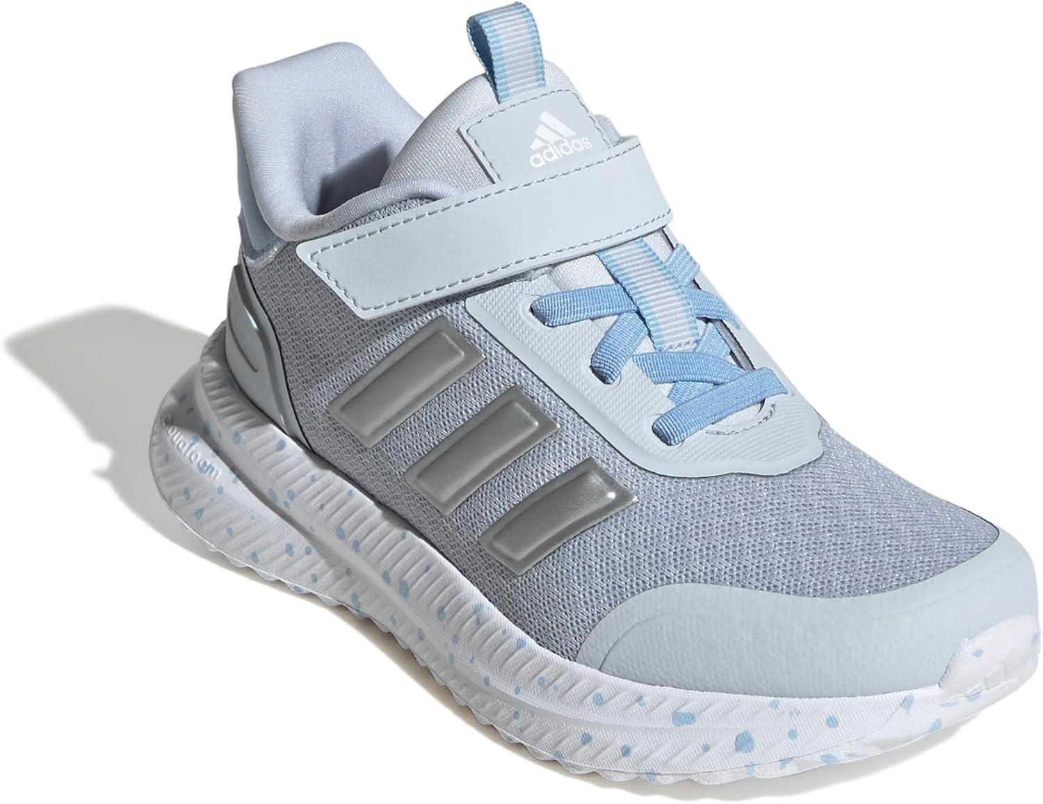 image:imageAdidas BabyGirls XPLR Path Elastic Lace amp StrapHalo BlueSilver MetallicBlue