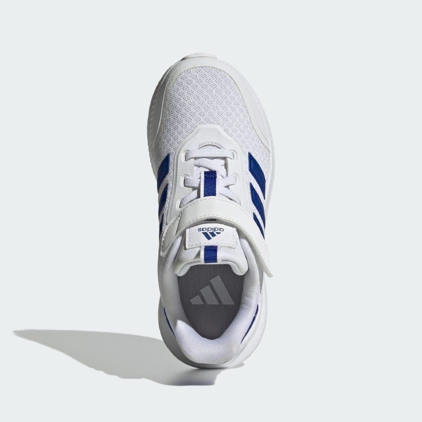 image:imageAdidas BabyGirls XPLR Path Elastic Lace amp StrapWhiteSemi Lucid BlueGrey