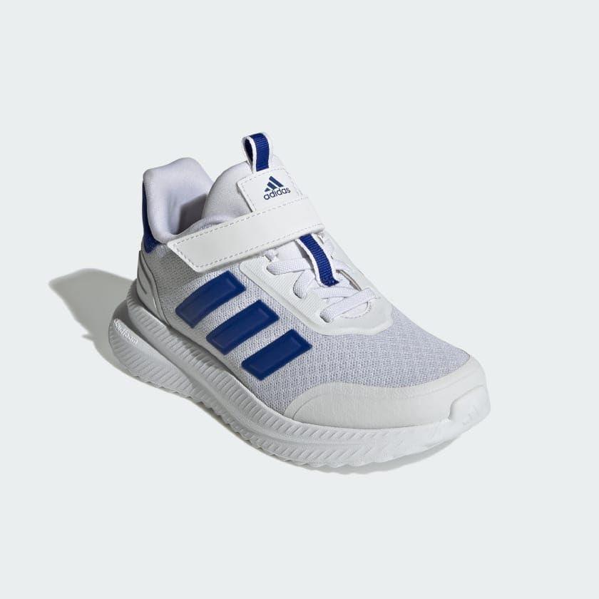 image:imageAdidas BabyGirls XPLR Path Elastic Lace amp StrapWhiteSemi Lucid BlueGrey