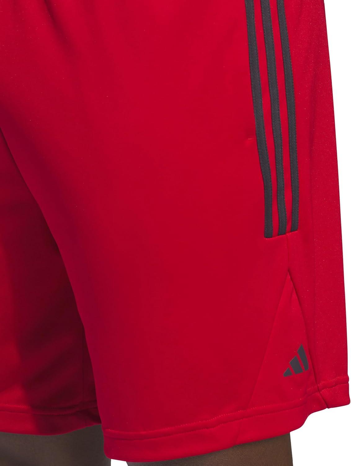 image:imageAdidas Mens Basketball Legends 3Stripes ShortsBetter ScarletAurora Black