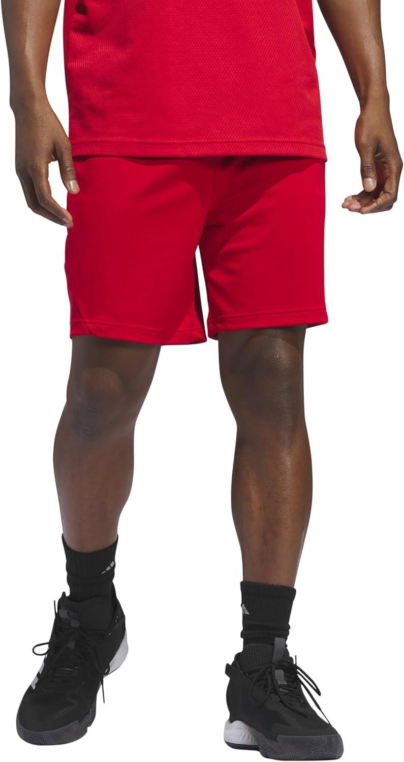 image:imageAdidas Mens Basketball Legends 3Stripes ShortsBetter ScarletAurora Black