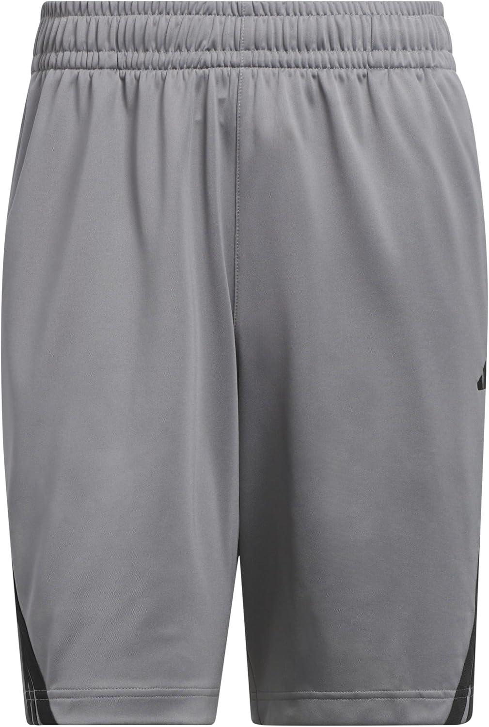 image:imageAdidas Mens Basketball Legends 3Stripes ShortsGreyBlack