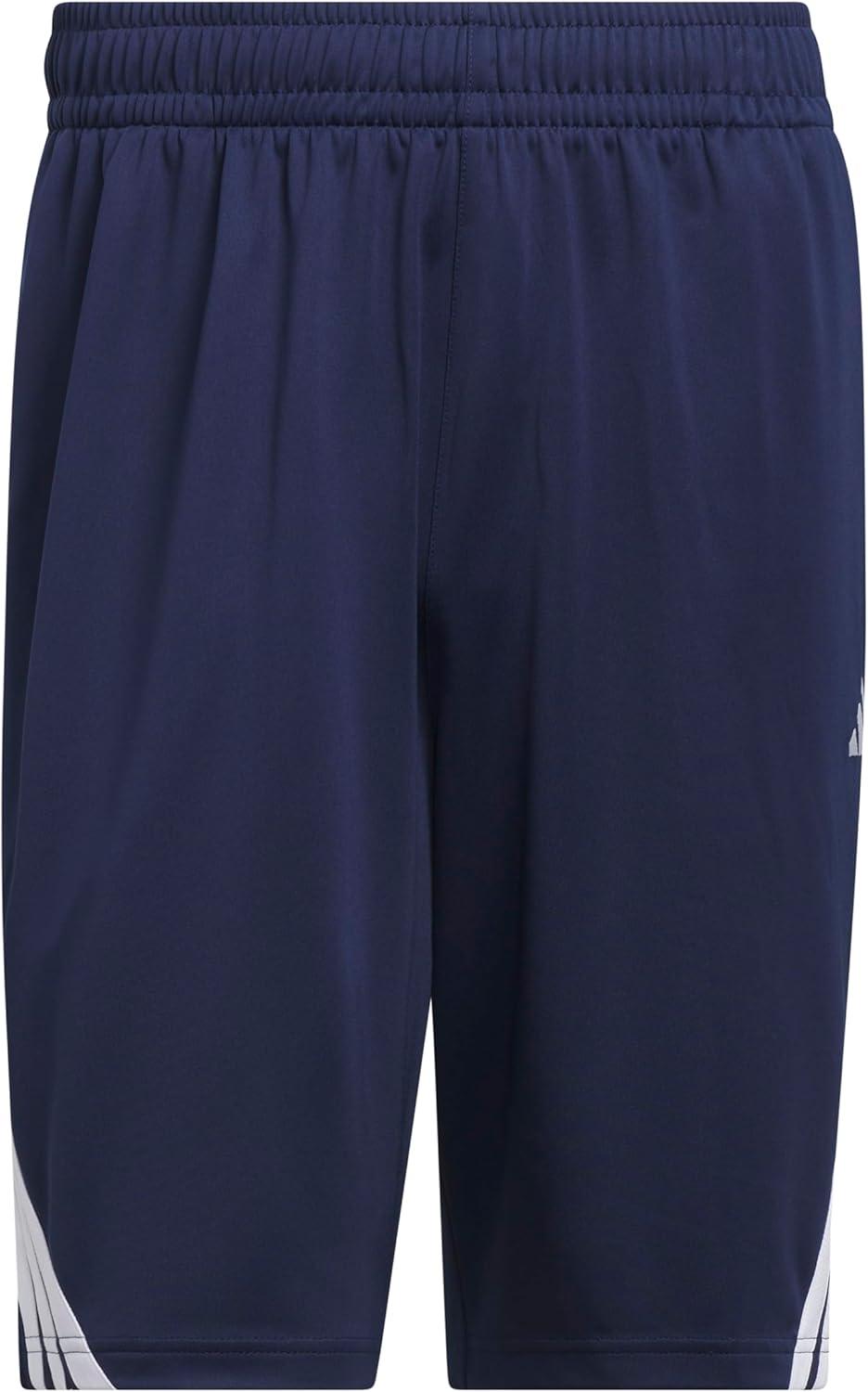 image:imageAdidas Mens Basketball Legends 3Stripes ShortsTeam Navy BlueWhite