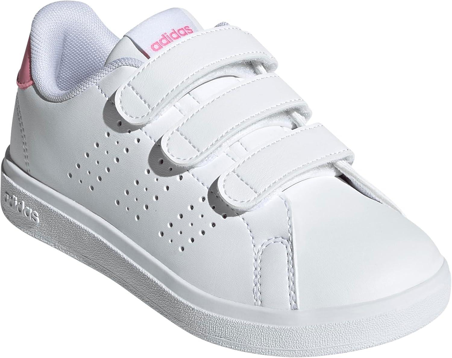 image:imageAdidas UnisexChild Advantage Base 20WhiteBliss PinkBlack