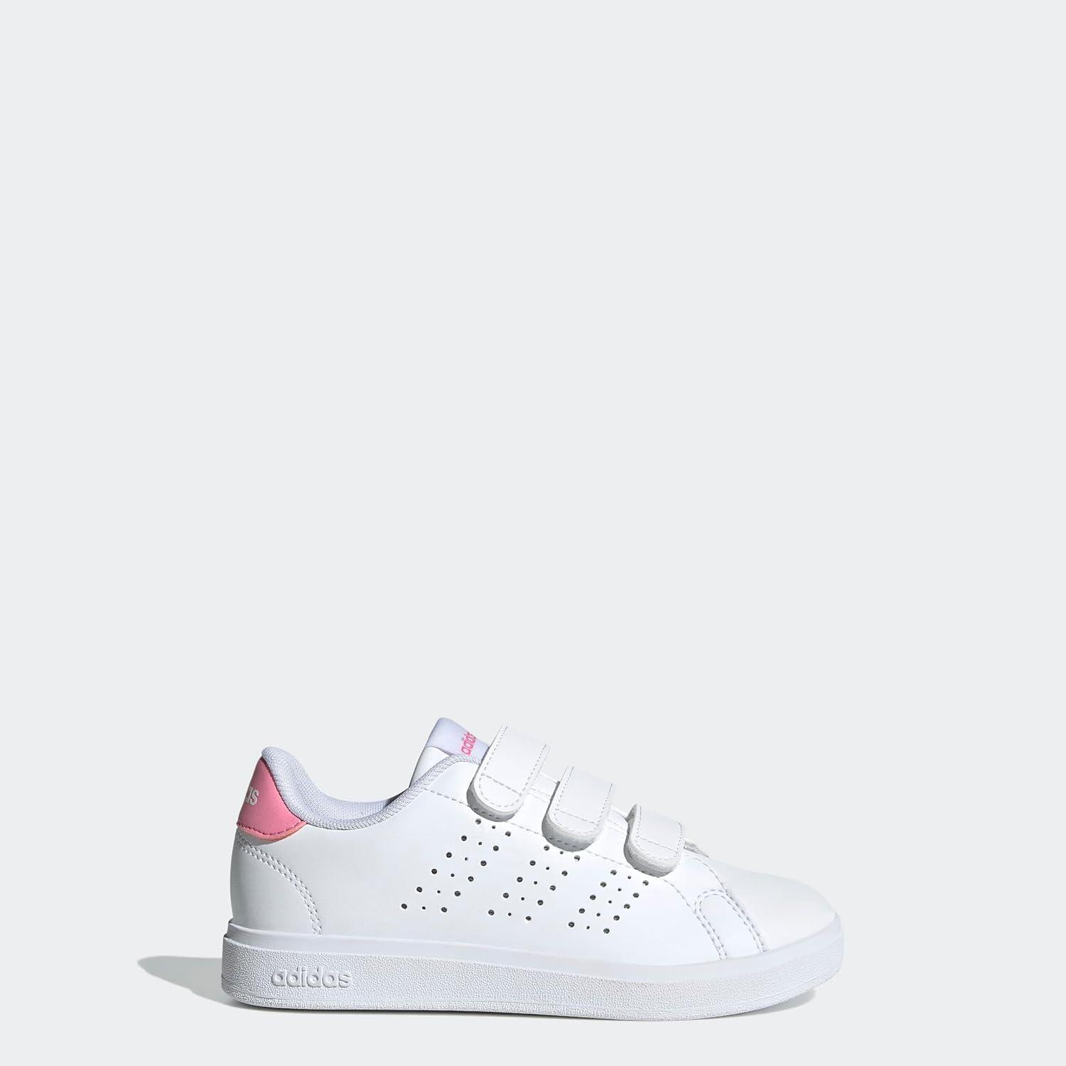 image:imageAdidas UnisexChild Advantage Base 20WhiteBliss PinkBlack