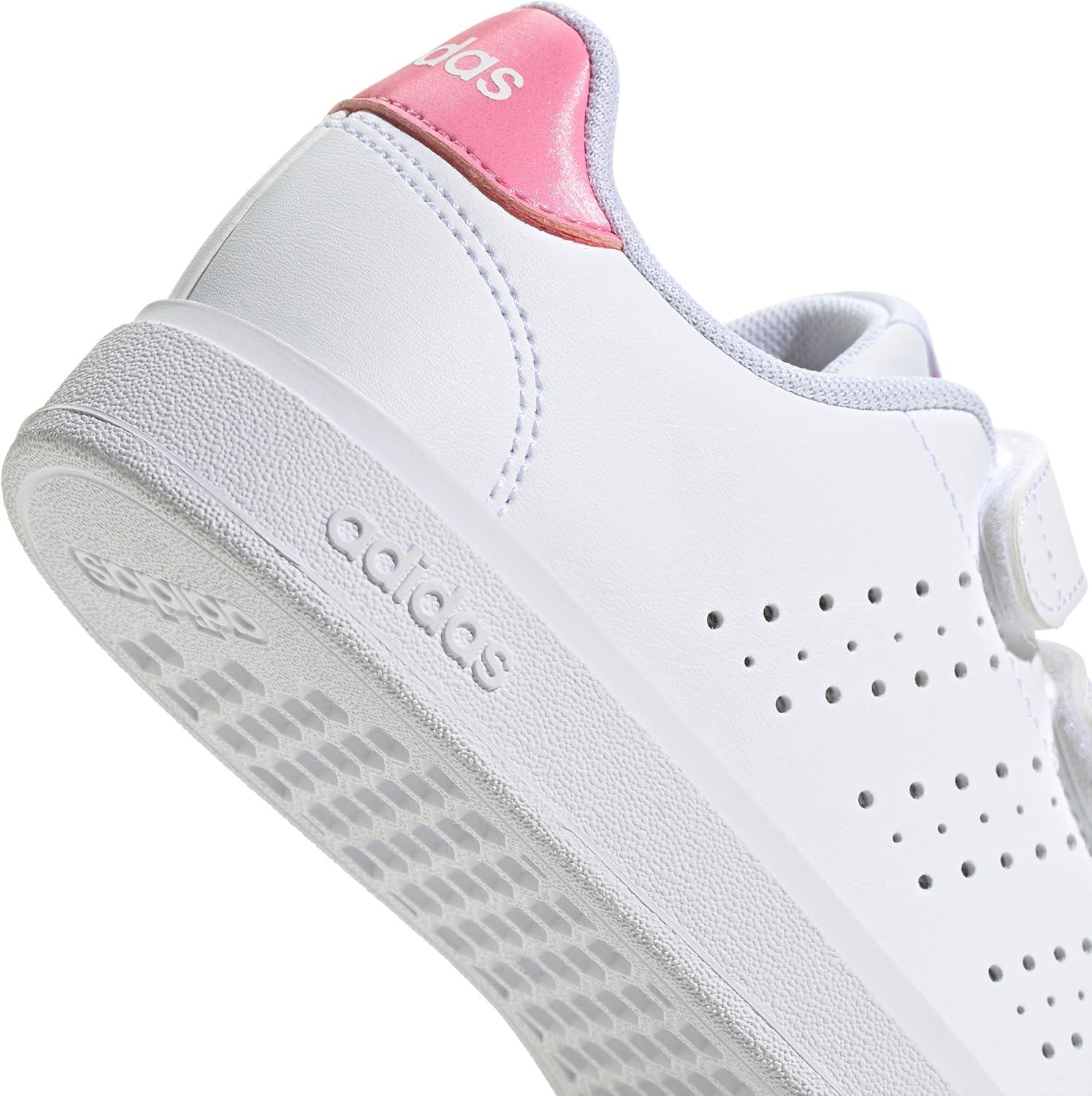 image:imageAdidas UnisexChild Advantage Base 20WhiteBliss PinkBlack