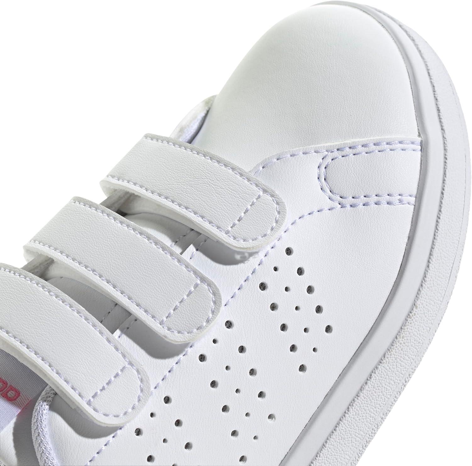 image:imageAdidas UnisexChild Advantage Base 20WhiteBliss PinkBlack
