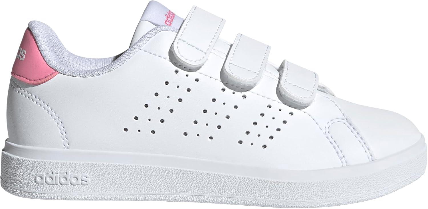 image:imageAdidas UnisexChild Advantage Base 20WhiteBliss PinkBlack