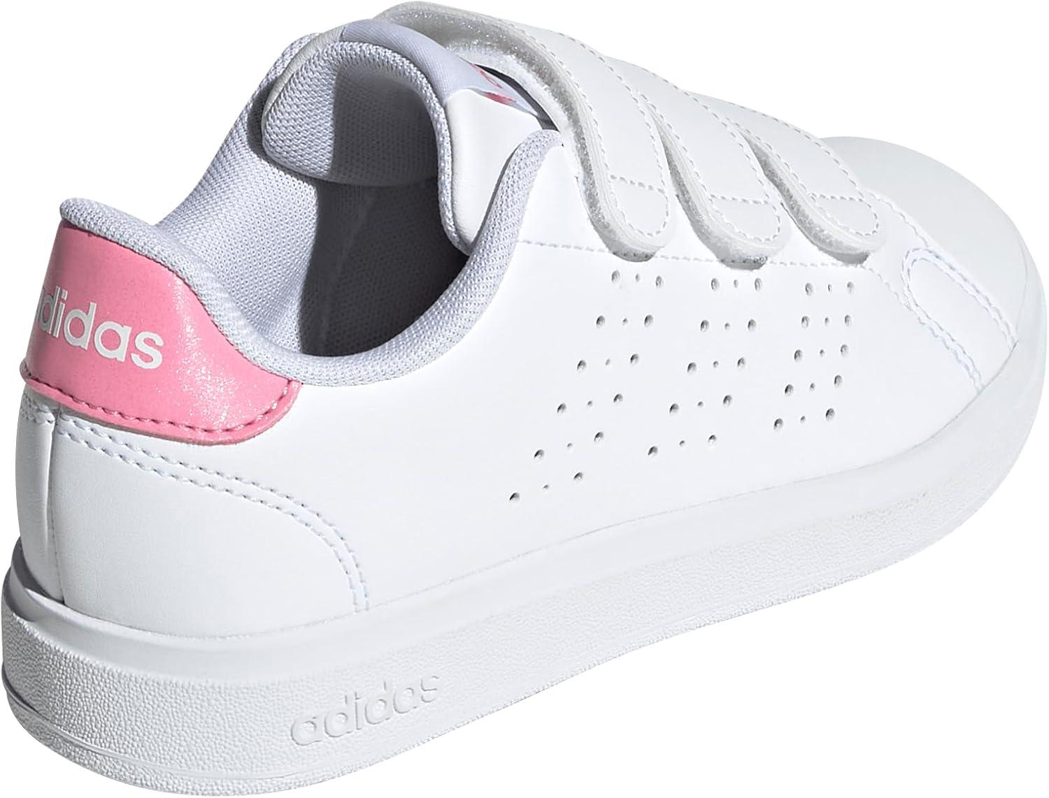 image:imageAdidas UnisexChild Advantage Base 20WhiteBliss PinkBlack