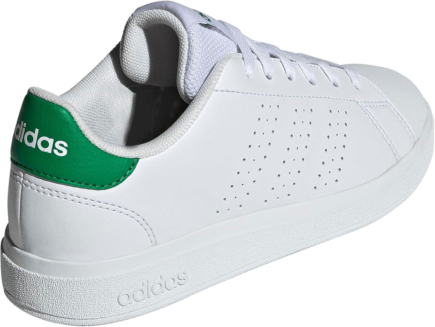 image:imageAdidas UnisexChild Advantage Base 20WhiteWhiteGreen