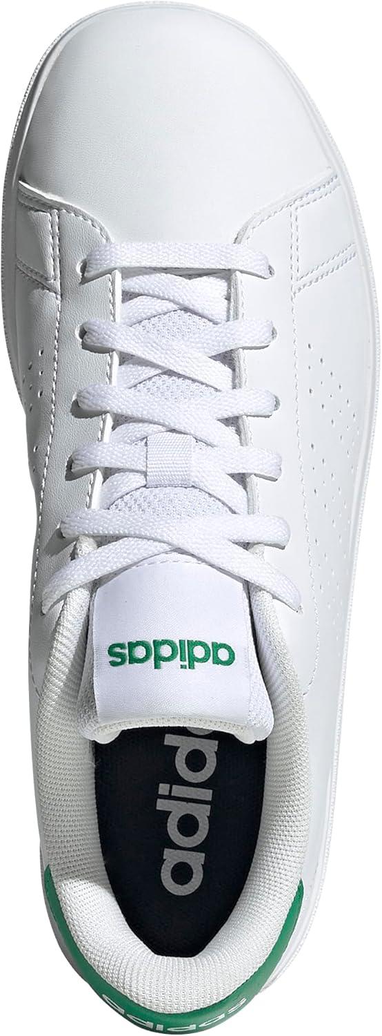 image:imageAdidas UnisexChild Advantage Base 20WhiteWhiteGreen