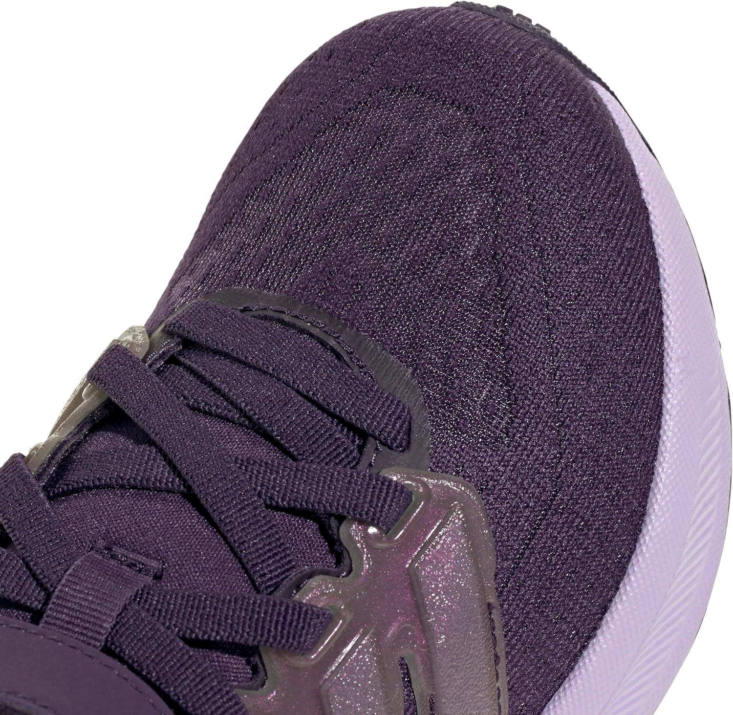 image:imageAdidas UnisexChild Ultrarun 5 Elastic Lace amp StrapAurora PlumPowder PlumLucid Red