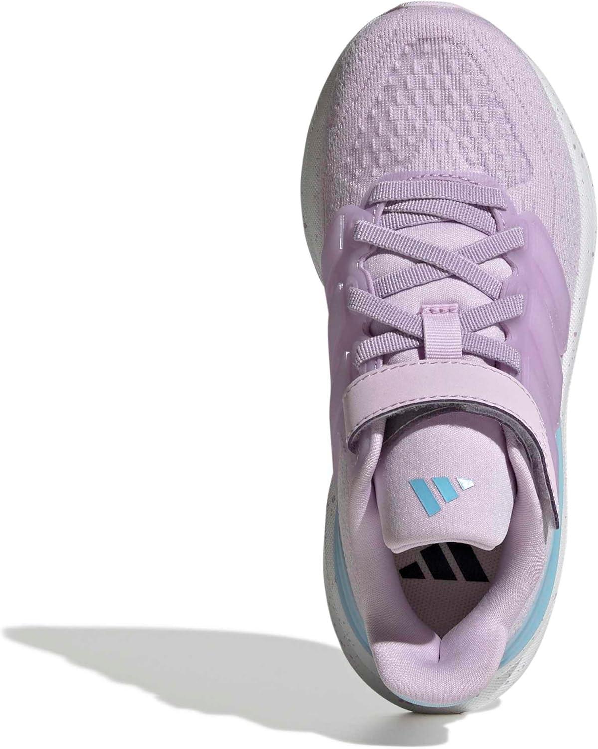 image:imageAdidas UnisexChild Ultrarun 5 Elastic Lace amp StrapIce LavenderWhiteClear Sky