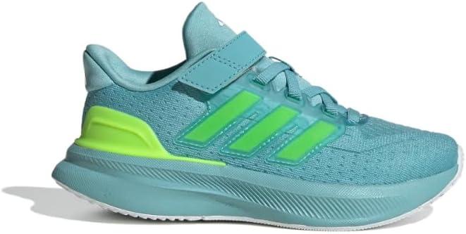 image:imageAdidas UnisexChild Ultrarun 5 Elastic Lace amp StrapMint TonLucid LemonWhite