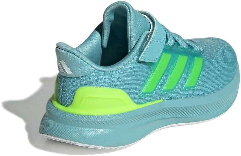 image:imageAdidas UnisexChild Ultrarun 5 Elastic Lace amp StrapMint TonLucid LemonWhite