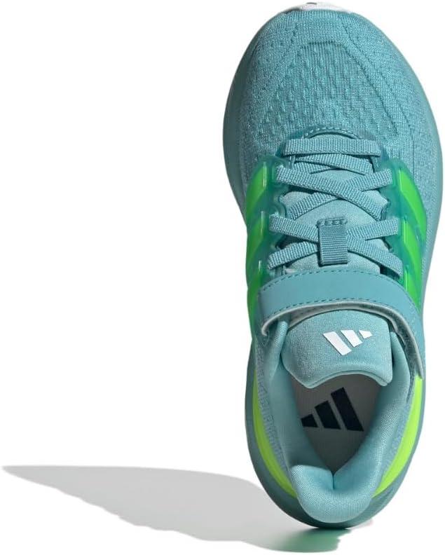 image:imageAdidas UnisexChild Ultrarun 5 Elastic Lace amp StrapMint TonLucid LemonWhite