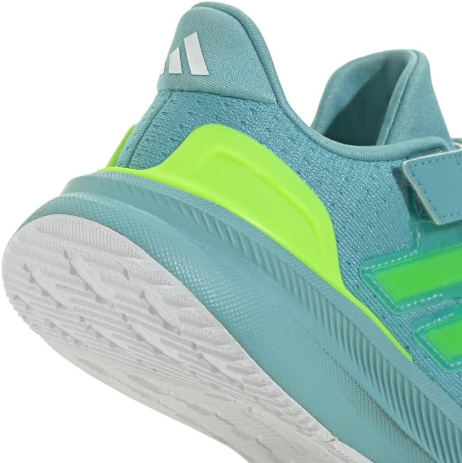 image:imageAdidas UnisexChild Ultrarun 5 Elastic Lace amp StrapMint TonLucid LemonWhite