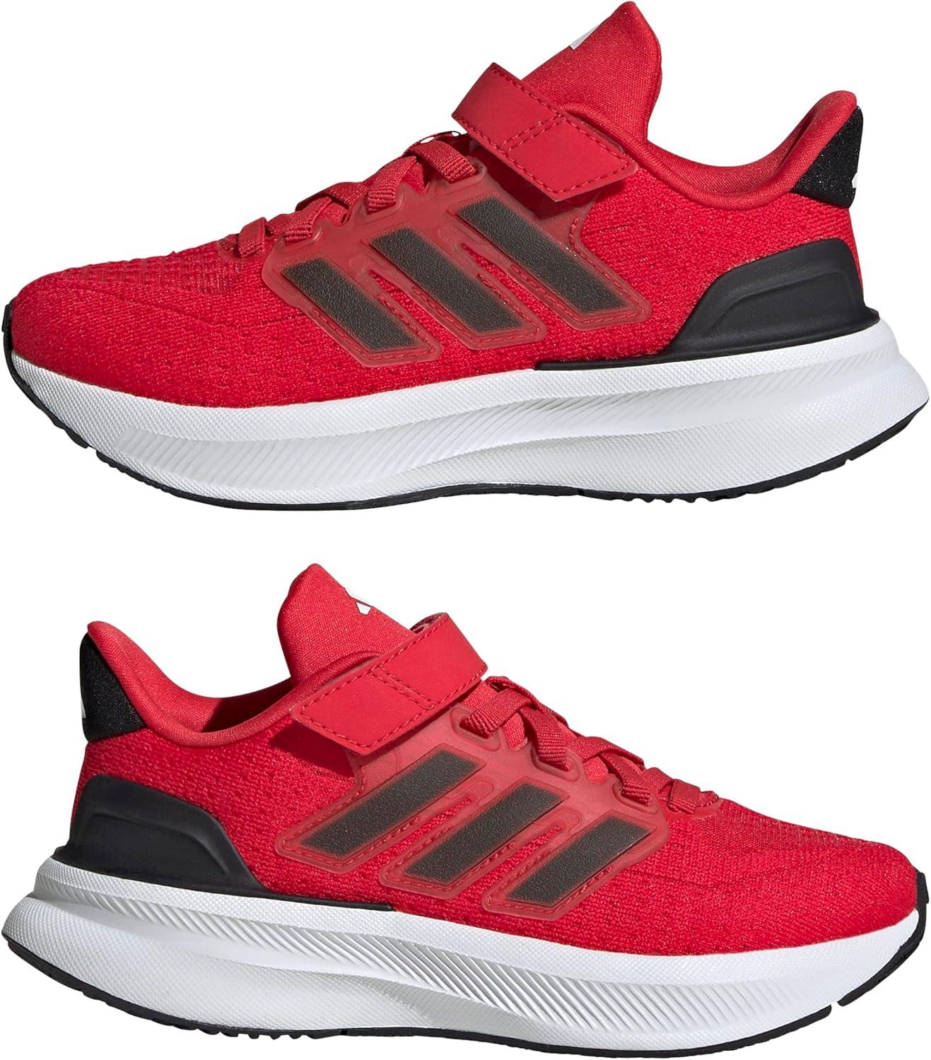 image:imageAdidas UnisexChild Ultrarun 5 Elastic Lace amp StrapPure RubyBlackWhite