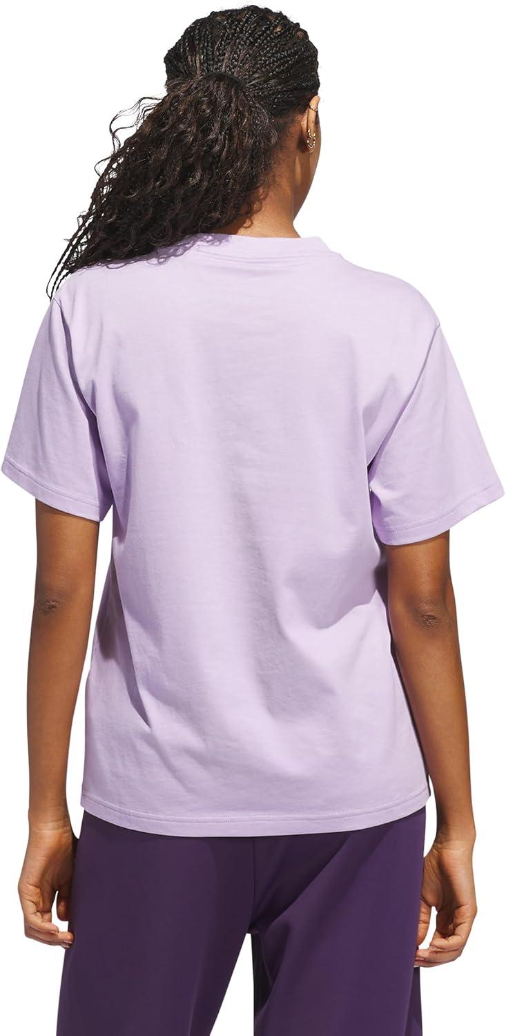 image:imageAdidas Womens Airbrushed Graphic TShirtPowder Plum