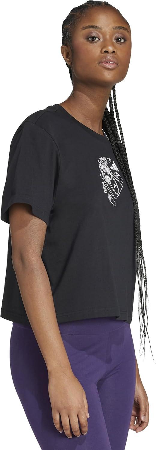 image:imageAdidas Womens Farmers Market Graphic TShirtBlackMini