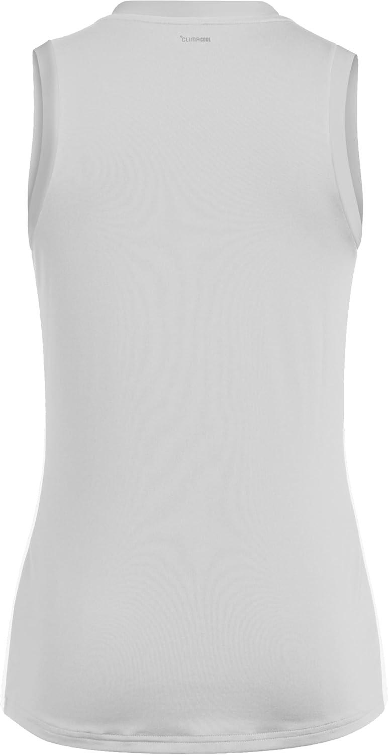 image:imageAdidas Womens Quickset Volleyball Sleeveless JerseyTeam Light Grey