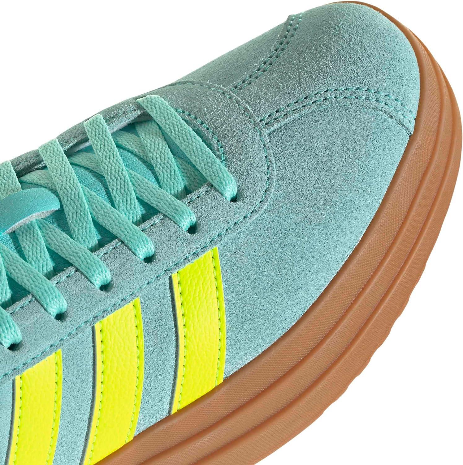 image:imageAdidas Womens Vl Court30Flash AquaLucid LemonGum