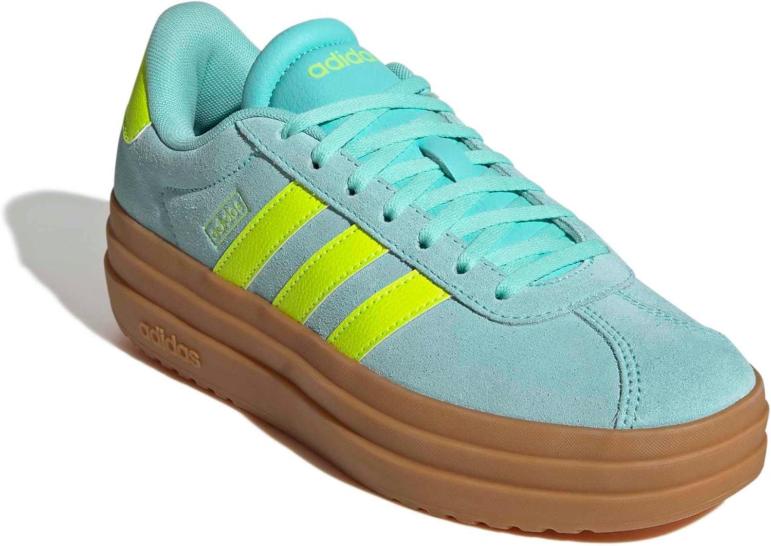 image:imageAdidas Womens Vl Court30Flash AquaLucid LemonGum