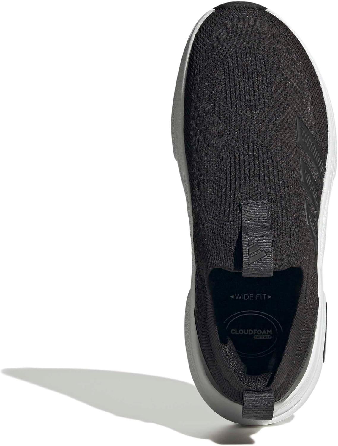 image:imageadidas Womens Cloudfoam Cuxxion SockBlackCarbonWhite
