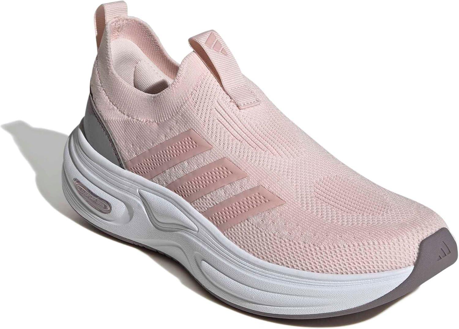 image:imageadidas Womens Cloudfoam Cuxxion SockWonder QuartzSandy Pink MetTaupe Oxide