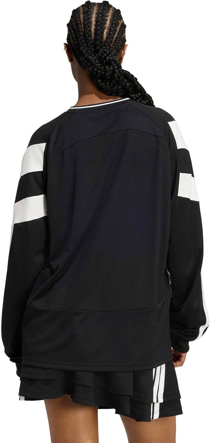 image:imageadidas Womens House of Tiro Long Sleeve JerseyBlackOff White