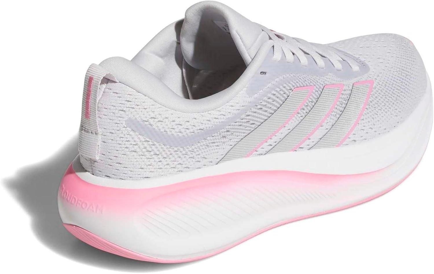 image:imageadidas Womens Response Pace Running SneakerDash GreySilver MetallicBliss Pink