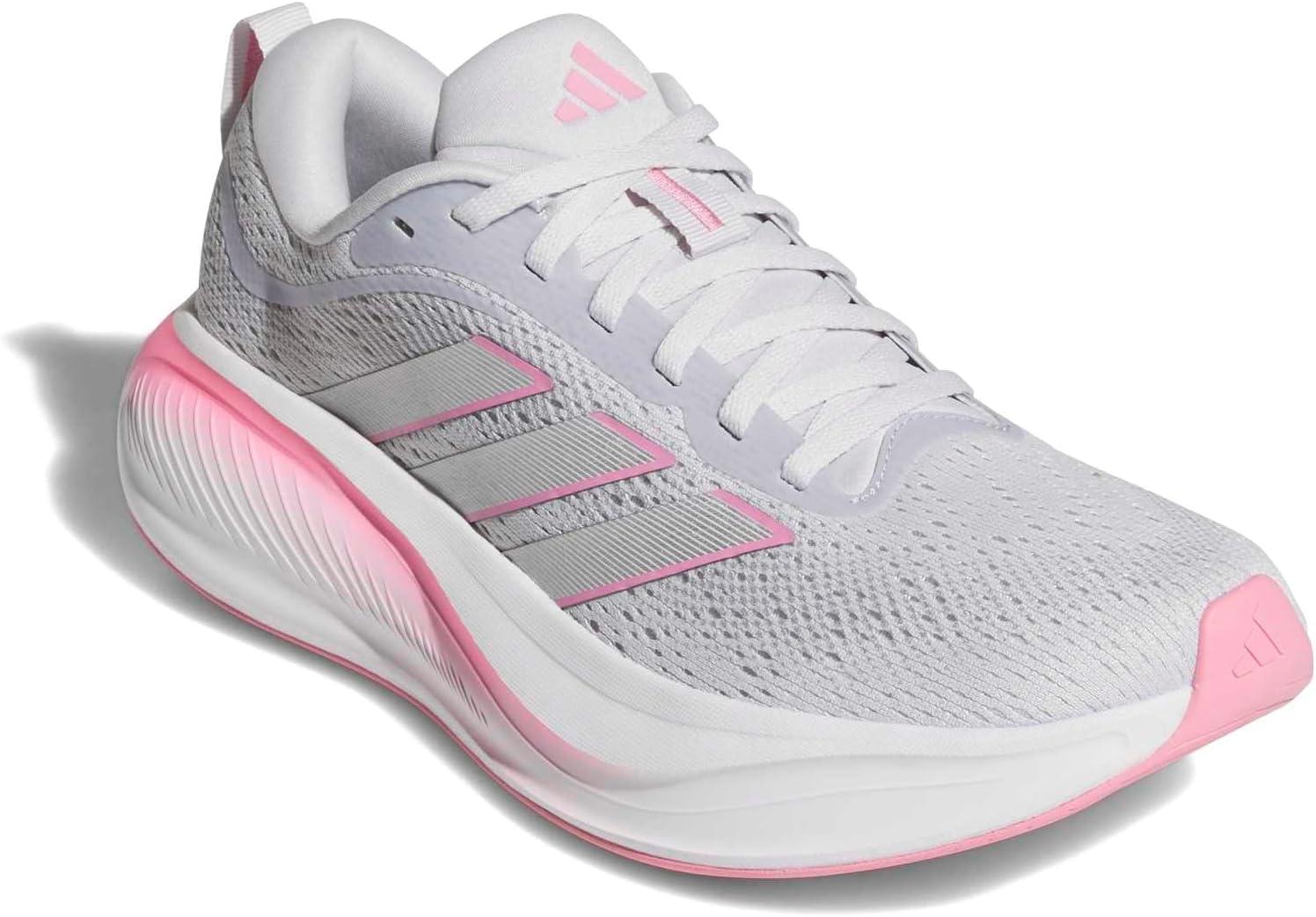 image:imageadidas Womens Response Pace Running SneakerDash GreySilver MetallicBliss Pink
