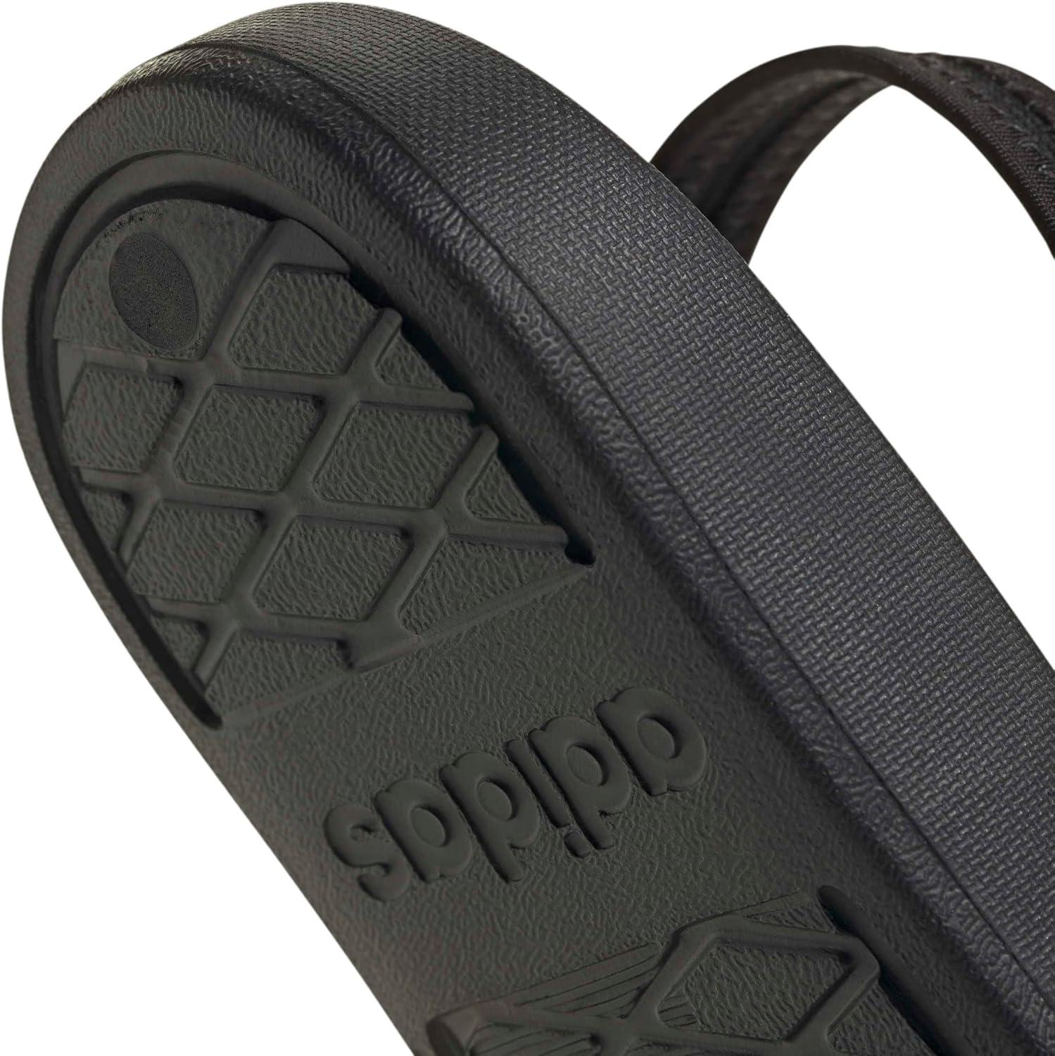 image:imageadidas unisexchild Adilette Estrap 20 CBlackWhiteBlack