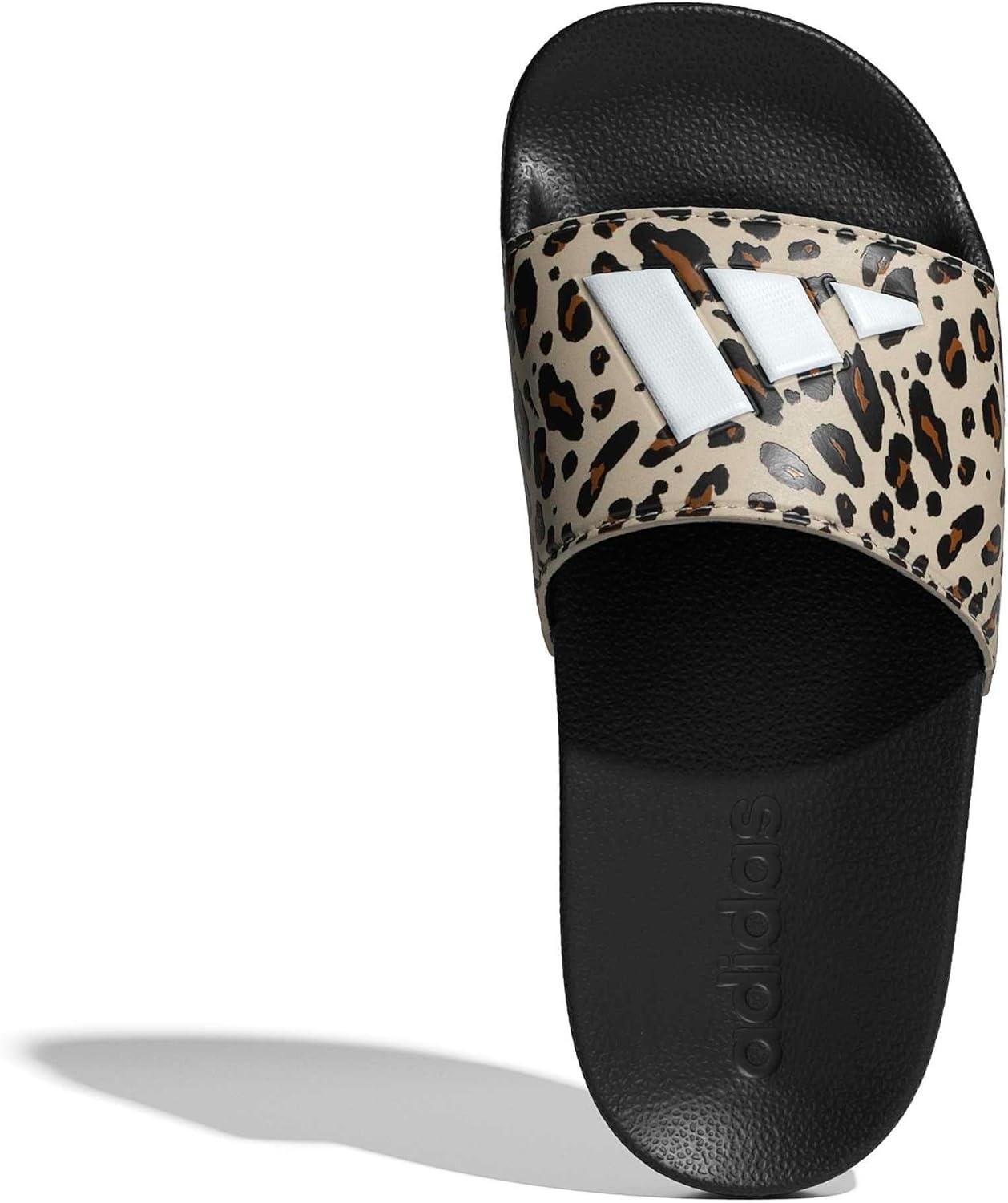 image:imageadidas unisexchild Adilette Shower Logo KCrystal LinenCore WhiteBlack