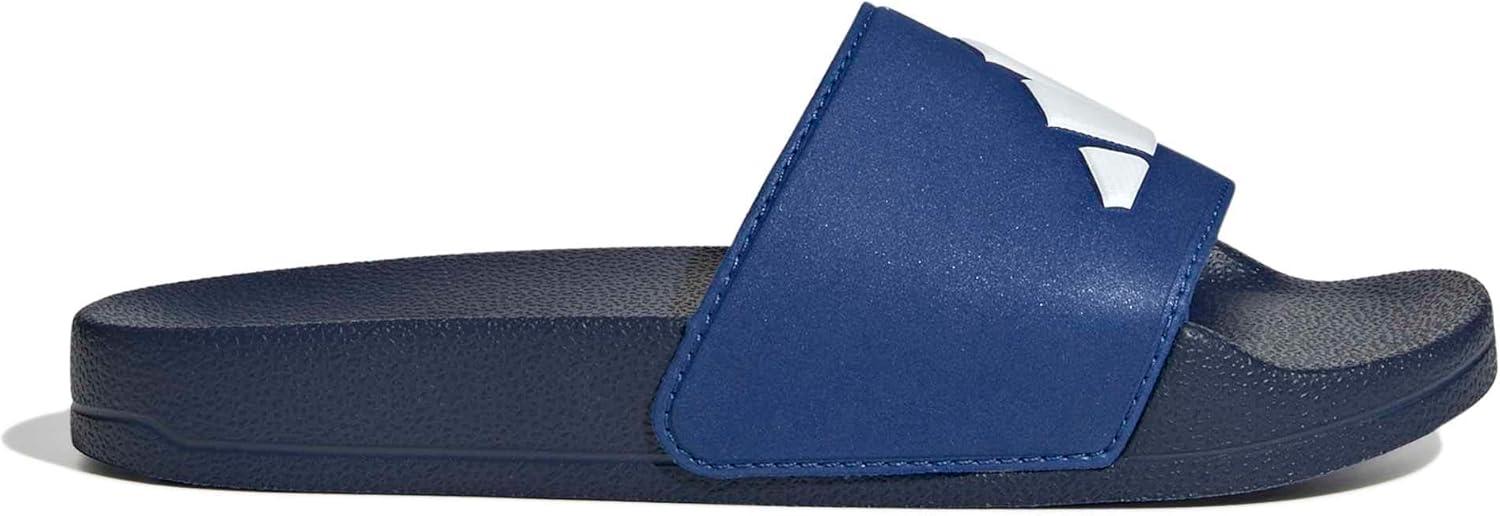 image:imageadidas unisexchild Adilette Shower Logo KDark BlueWhiteTeam Royal Blue