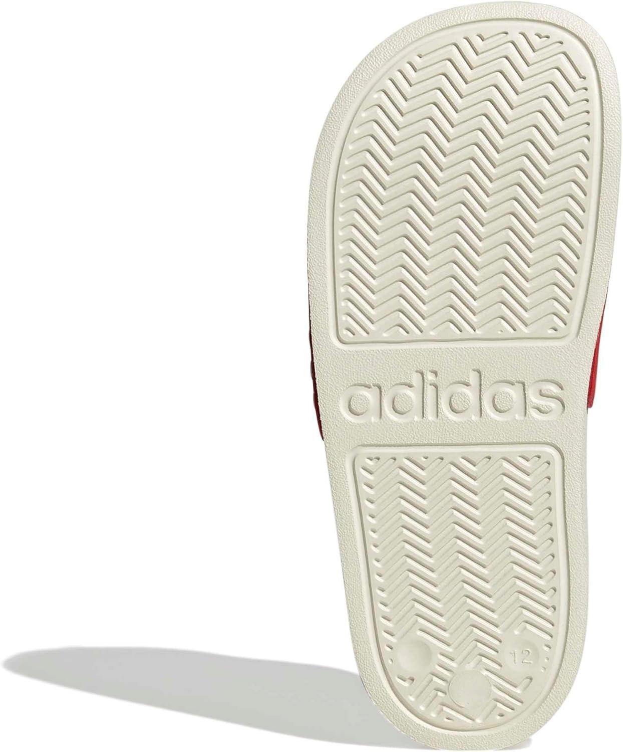 image:imageadidas unisexchild Adilette Shower Logo KPure RubyWhiteOff White