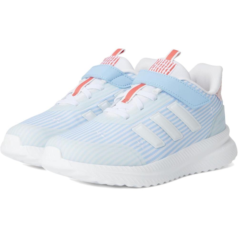 image:imageAdidas BabyGirls XPLR Path Elastic Lace amp StrapBlueWhitePreloved Scarlet
