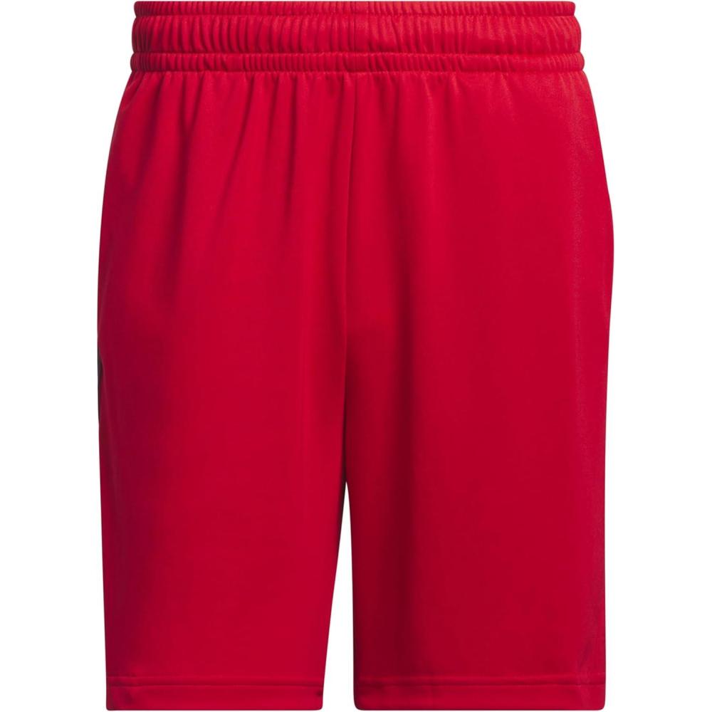 image:imageAdidas Mens Basketball Legends 3Stripes ShortsBetter ScarletAurora Black