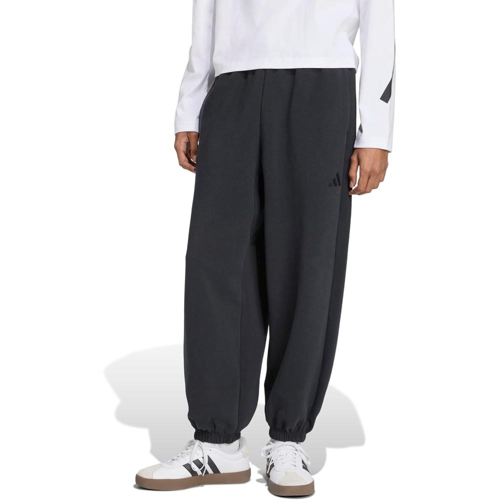 image:imageadidas Mens Soft Lux Loose PantsBlack