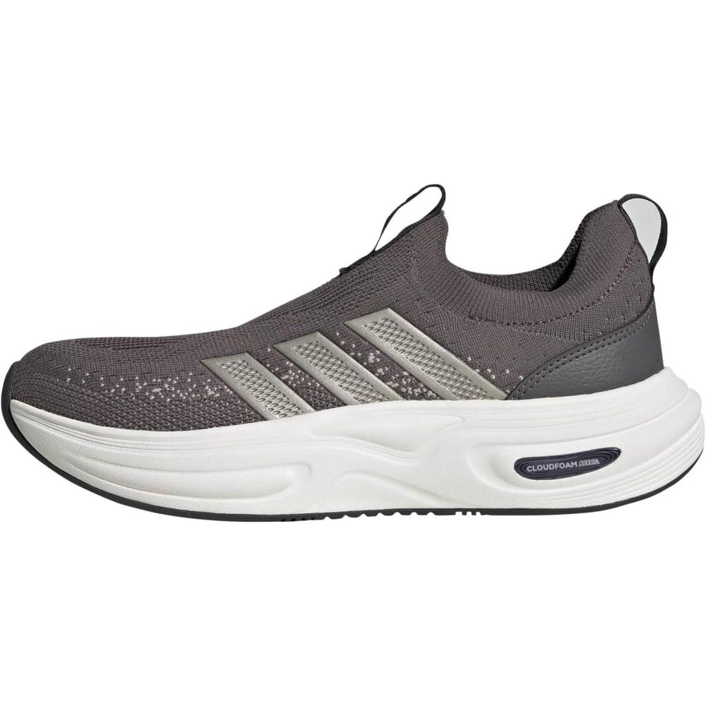image:imageadidas Womens Cloudfoam Cuxxion SockCharcoalCyber MetallicCarbon