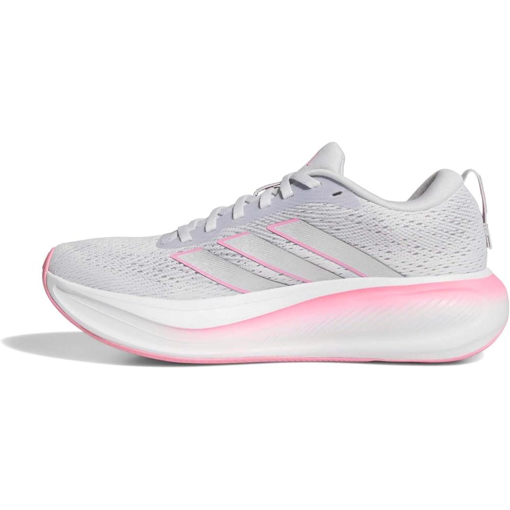 image:imageadidas Womens Response Pace Running SneakerDash GreySilver MetallicBliss Pink