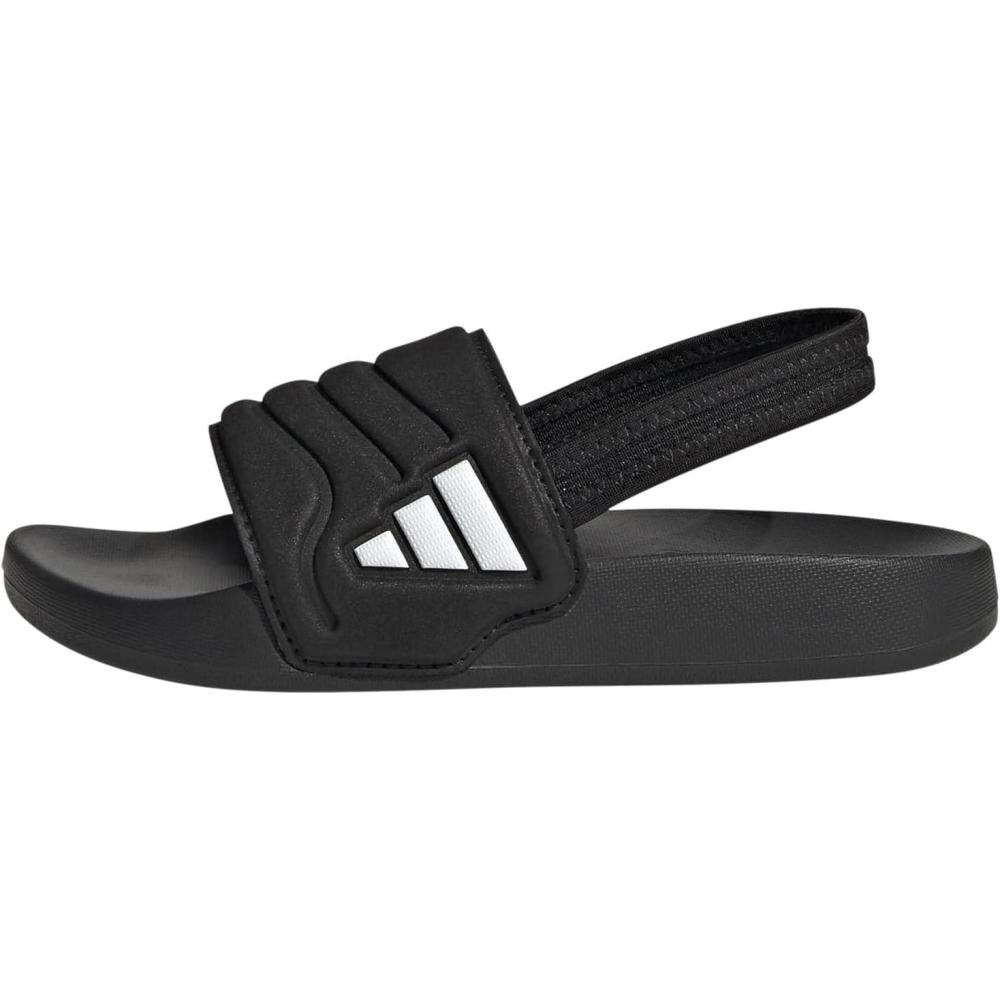image:imageadidas unisexchild Adilette Estrap 20 CBlackWhiteBlack