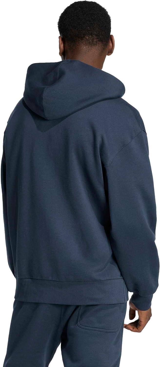 image:imageadidas Mens All Szn Fleece FullZip Hoodie SweatshirtAurora Ink