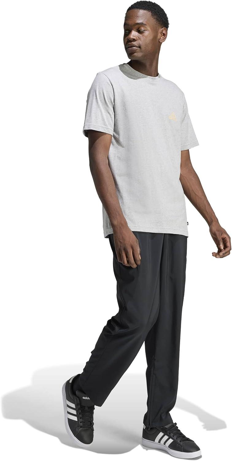 image:imageadidas Mens Triple Stripe Vibe Graphic TShirtMedium Grey Heather