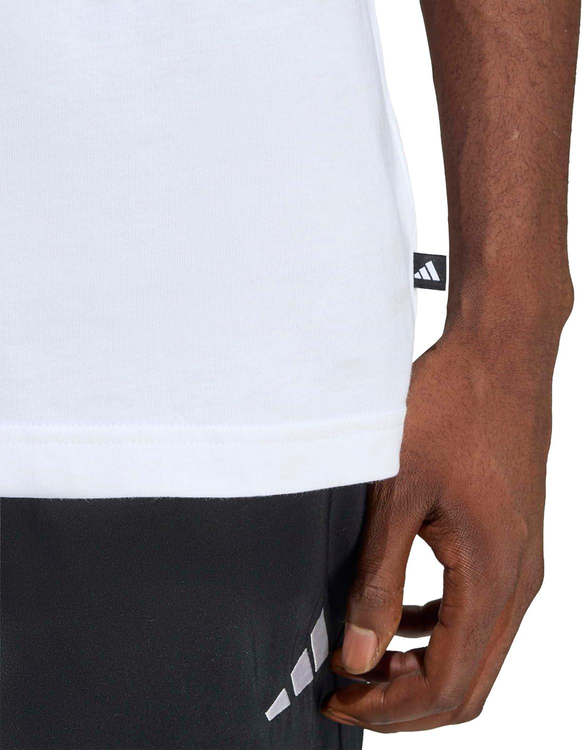 image:imageadidas Mens Triple Stripe Vibe Graphic TShirtWhite