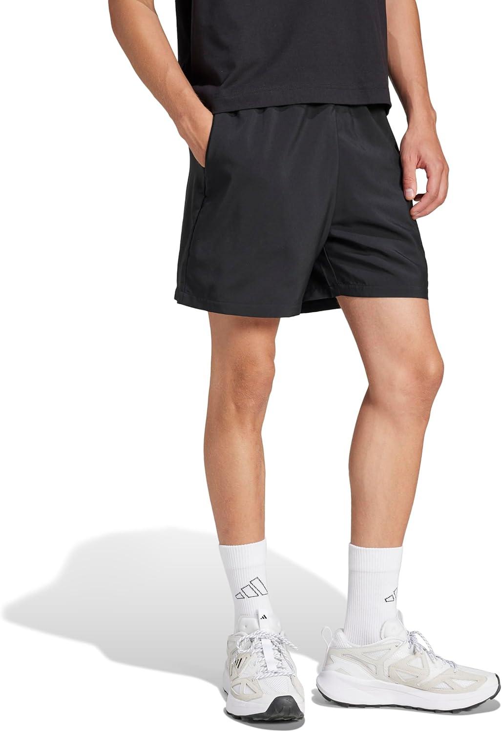 image:imageadidas Originals Mens Essentials Small Logo Cargo Chelsea ShortsBlackWhite