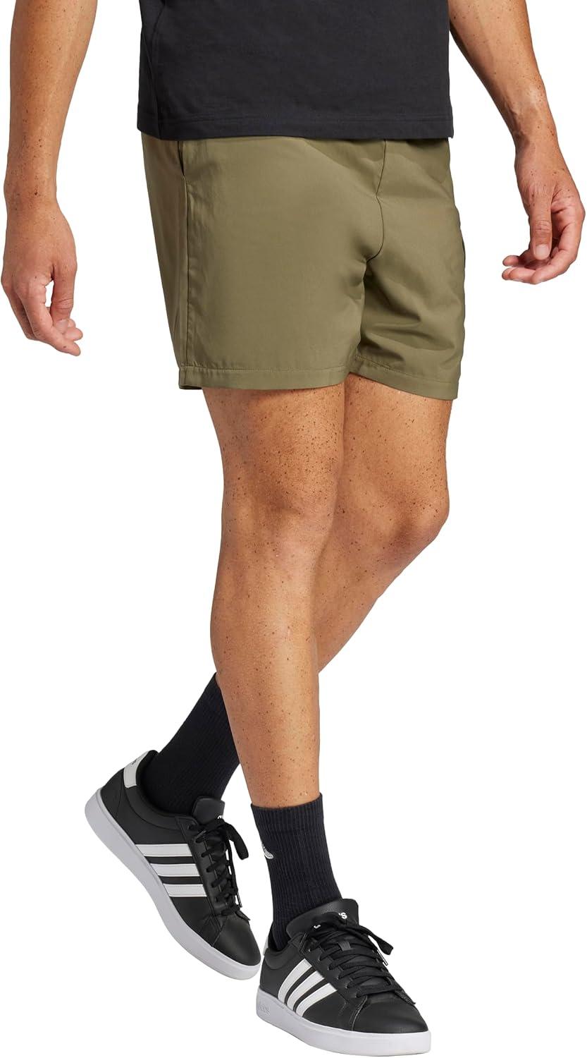 image:imageadidas Originals Mens Essentials Small Logo Cargo Chelsea ShortsOlive StrataBlack
