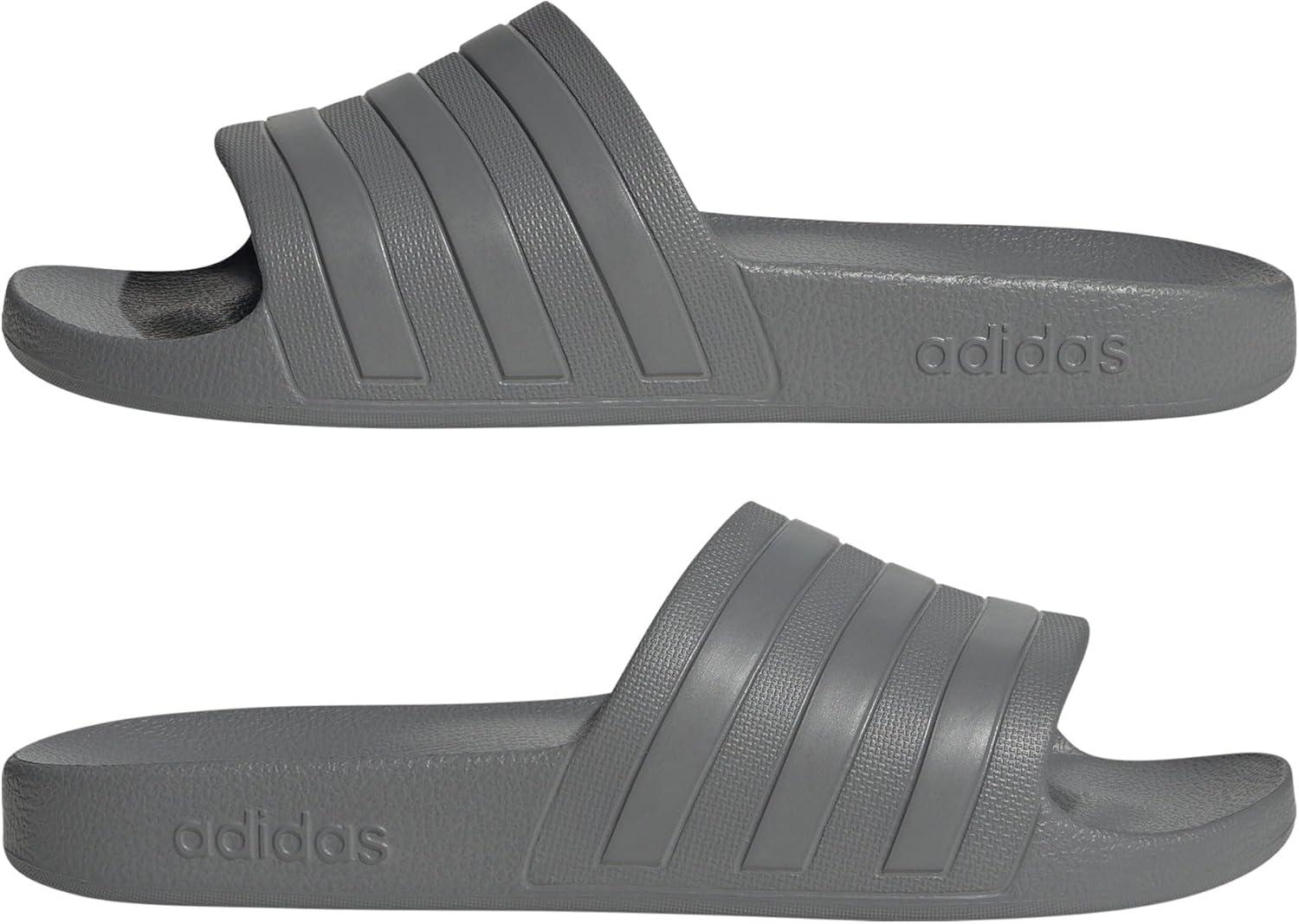 image:imageadidas Womens Adilette Aqua Slide SandalsGreyGreyGrey