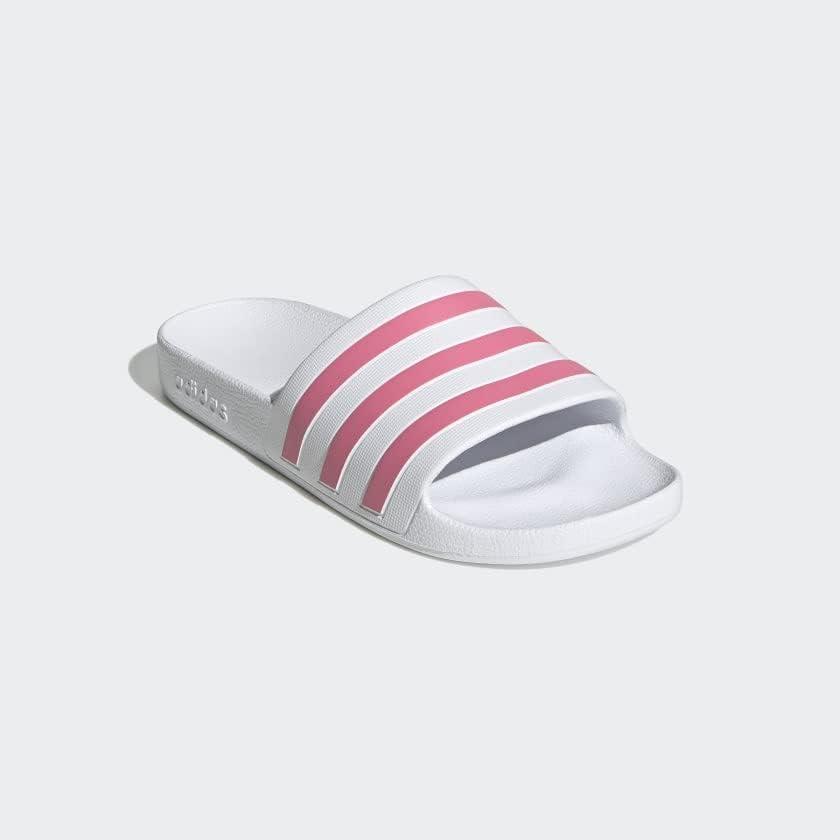 image:imageadidas Womens Adilette Aqua Slide SandalsWhiteRose ToneWhite